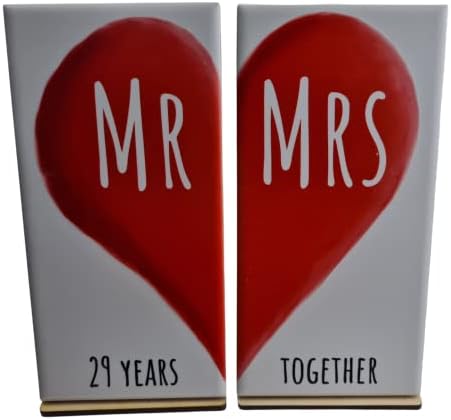 Mr i Mrs 29 godina zajedno - Ornament sa dvostrukim pločicama 29. mrmrs29