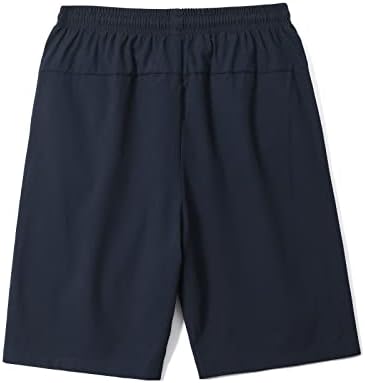 Ljetne plitke kratke hlače muškarci koji vode sportske džepove Boja labave pantalone čvrste kratke hlače ravno