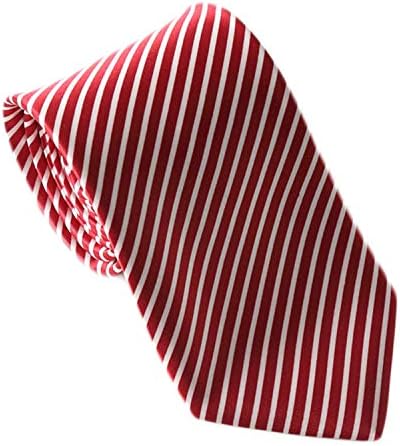 Andongnywell prugasta Muška kravata klasična pruga formalne kravate tkane žakardne kravate za vrat poslovne kravate za zabavu