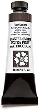 Daniel Smith Extra Fine Watercolor 15ml cijev za boju, sirovo umber, 0,5 fl oz