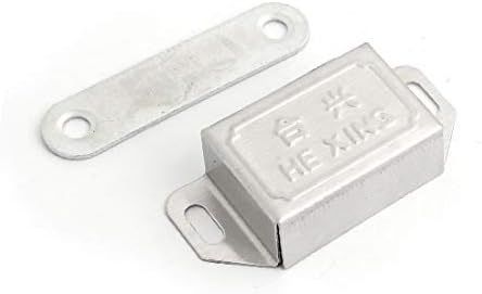 X-dree dužina srebrnog tona jednostruka magnetska ormarina ormarića hvataljka ulova (2.1 '' longitud