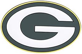 NFL Green Bay Packers Unisex Green Bay Packers PVC logo Magnet, zelena, jedna veličina