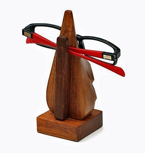 Whopperindia ručni rezbareni naočale Držač za naočale u obliku nosača za naočale u obliku nosača zaslona