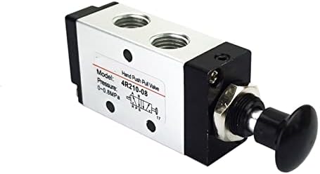 4R210-08 Ručni ventil 2 putem 5 Pozicija Push i Povucite pneumatski prekidač usmjerenog ventila 1kom