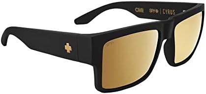 Spy Optic Cyrus sunčane naočare meka mat crna sa Happy Bronze Gold Spectra Zrcalnim objektivom