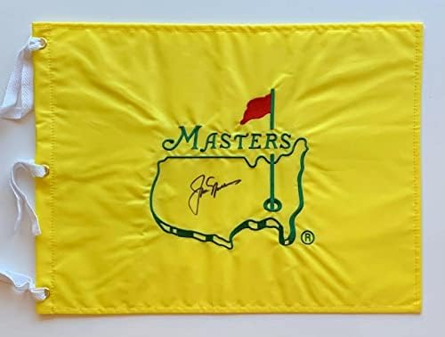 Jack Nickuaus autografirao je neotkrivene magisteriste zastava potpisane PSA / DNK LOA COA - autogramirane zastave za golf