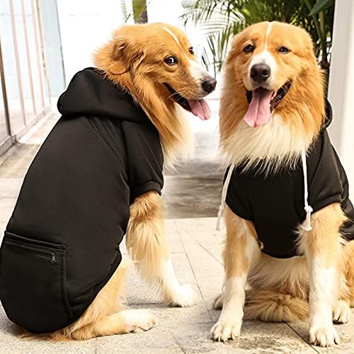 Ruio pas debeo podstavljeni topljivi kaput prsluk jesen i zimski runo džepni duks crni vrhovi kućnih ljubimaca i psi duksevi patentni patentni patentni patentni patentni kućni ljubimci psi džemperi za male pse
