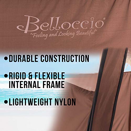 Belloccio brend smeđe boje profesionalni airbrush i Turbinski sprej za tamnjenje šator štand sa najlonskom torbom