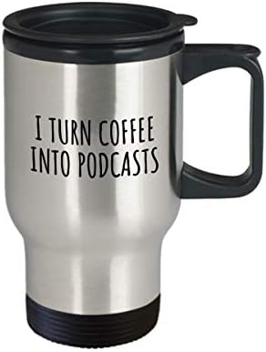 Podekaster poklon ideja - Podcasting Travel Milica - Smiješan podcast poklon - pretvorim kafu u podcaste