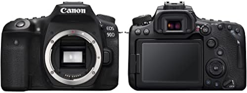 Kamera EOS 90d Kit DSLR kamera Pro Bundle + 18-135 je USM sočivo + futrola + Sandisk 128GB memorijska kartica + čitač kartica + stativ + komplet za čišćenje