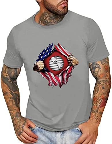 Muška ljetna moda Casual Okrugli vrat Mali majica s kratkim rukavima Majica Summer Košulja