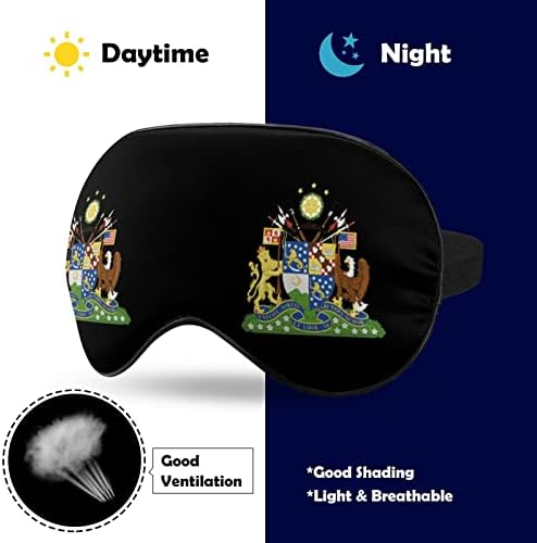 Filipini premaz za ruke meko maska ​​za oči efektivne maske za spavanje za spavanje Udobnost za povezivanje sa elastičnim podesivim remenom