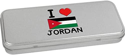 Azeeda 80mm 'Volim Jordan' Metal sa šarke / kutijom za odlaganje