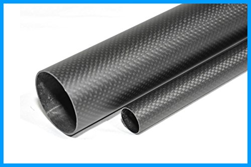 Abester Roll Wrapped ID 12mm x od 16mm x 500mm 3k mat površina cijevi od karbonskih vlakana