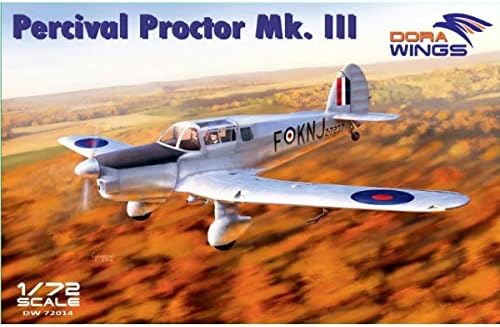 Dora krila DW72014 Percival Proctor Mk.III komplet plastičnih modela, skala 1/72