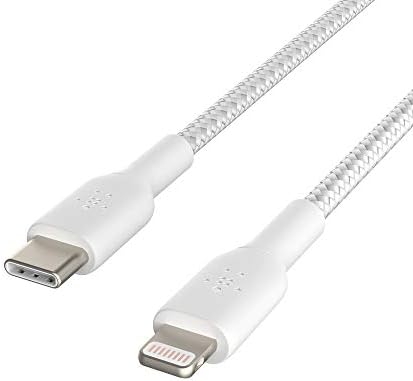 Belkin pleteni USB C do Gromobranski kabl MFI sertifikovani iPhone brzi punjač Tip C 2m & amp; USB-C zidni
