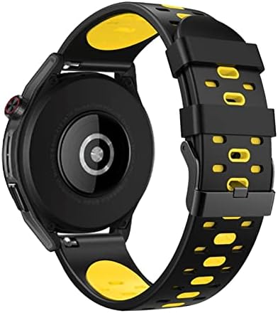 IENYU 22mm Silikonske trake za Sunto 9 Peak na otvorenom Sport Smart Watch Prozračiva za narukvicu za zamjenu