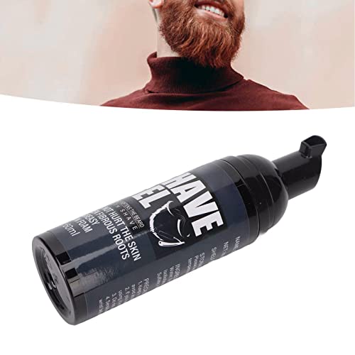 Muška krema za brijanje, prijenosni Quick Remove Hair omekšajte kosu krema za brijanje brade 60ml za Salon za brijača
