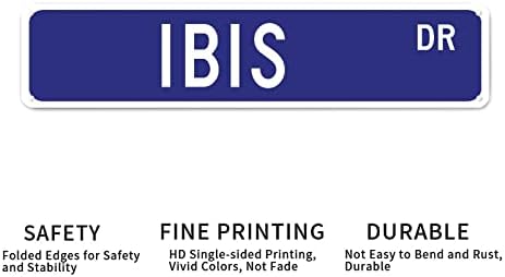 Ibis znakovi Ibis Metal znakovi prilagođeni znakovi na otvorenom metal ibis lover metalni zidni