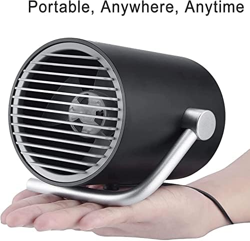 Haiqings Mini ventilator USB ventilator prijenosni mini mali lični ventilator sa dvostrukim lopaticama