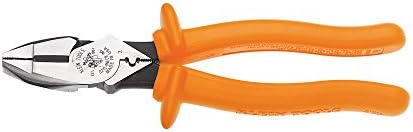 Klein Tools D213-9NE-CR - ins bočna kliješta za sečenje i presovanje, nos Nove Engleske, izolovan, 9-inčni