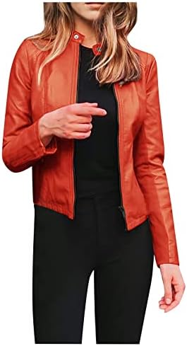 Jakna od 80-ih bijela koža Ženska motocikla Kožna jakna Seksi kožna odjeća za žene Ženske kožne jakne Seksi jakne
