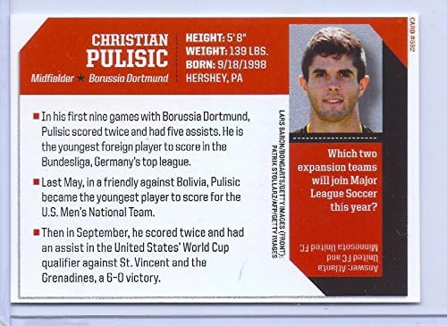Christian Pulisic Sports ilustrirao 1. ikad štampanu rookie karticu