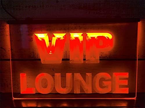 DVTEL VIP Lounge Neon LED lampica Neon Modeliranje Svjetlo svjetlosne slova Akrilna ploča Neon Dekorativna svjetlost, 40x30cm Hotel Restoran Bar Kafića