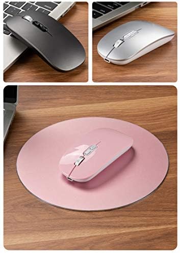 2.4 G punjivi mobilni prenosivi optički miš sa USB prijemnikom, miševi tipa Mute,3 Podesiva nivoa DPI,jedan