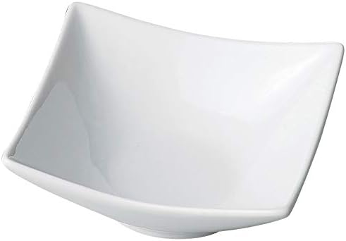 山下 工芸 Style 2: Bijeli kvadratni lonac mala posuda, 14.3 × 14.3 × 55cm