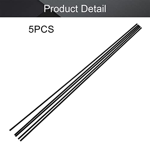 Fielect 1.5 mm štap od karbonskih vlakana za RC avion mat dužina stuba 200mm 7.8 inch 5kom