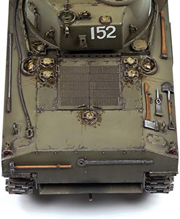 Zvezda 530003702 1:35 M4A2 Sherman srednji američki model iz Drugog svjetskog rata, plastični građevinski komplet,