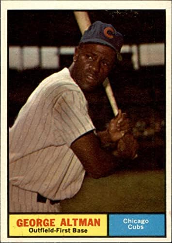 1961 TOPPS 551 George Altman Chicago Cubs Ex / MT MUBI