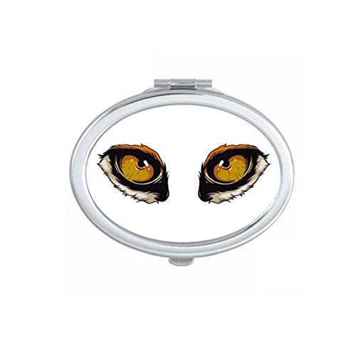 Cartoon Animal Fox Eye Decoration Ogledalo Prenosive Preklopne Makeup Dvostruke Strane Naočare