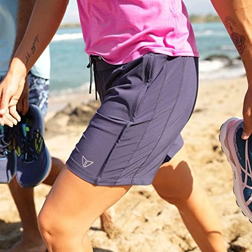 Korsa Inspiracija 7 Atletska kratke hlače za žene sa džepovima | labave fit, lagana, vlaga koja se vrti za trčanje, joga, teretana