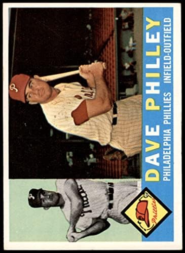 1960. topps 52 Dave Philley Philadelphia Phillies Ex Phillies