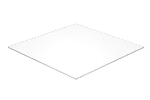 Falken dizajn akrilni pleksiglas, bijeli prozirni 32%, 12 x 12x 3/8