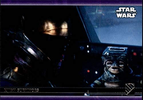 2020 TOPPS Star Wars Raspon Skywalker serije 2 Purple # 85 Kijimi preživela trgovačka kartica