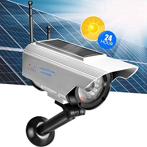 LED lažna sigurnosna kamera, LED fotoaparat za kose kamere s kamerom CCTV Dome kamera unutarnja vanjska za kućnu sigurnost Vanjska unutrašnja