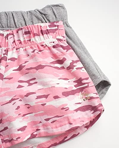 RBX Girls 'aktivne kratke hlače - 4 pakovanja Performance Fleece znoje