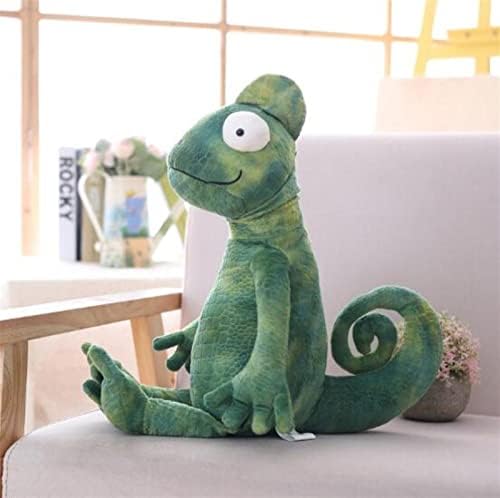 Uongfi simulacijski gmizavci gušterne kameleon plišane igračke lično lično lutka jastuk za djecu rođendan