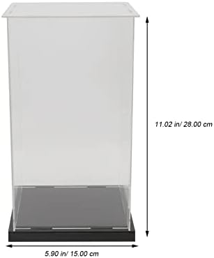 2 prozirna akrilna kutija za pohranu kutija za pohranu kutija