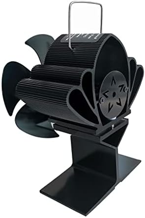 Bbgs ventilator za štednjak sa 5 oštrica, ventilator na toplotni pogon za gorionike za trupce/drva ili kamin, tihi dizajn-cirkuliše ventilatore za peći sa grijanim / toplim zrakom