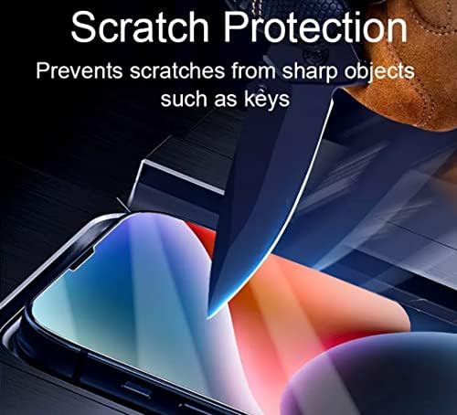 iPhone 14 Pro Max zaštitnik ekrana, Ultra žilavo kaljeno staklo, okvir za jednostavno poravnanje, iPhone
