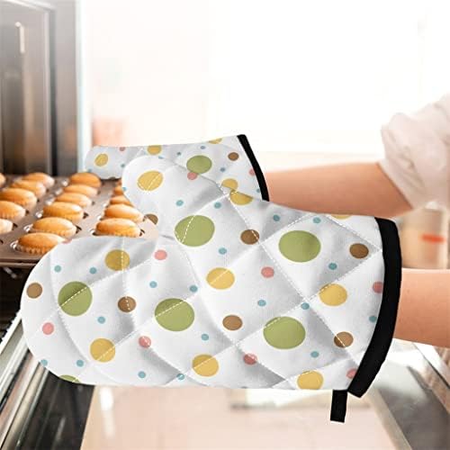 ABLDZ rukavice za pečenje otporne na toplotu set držača za lonce neklizajuće kuhinjske rukavice kuvanje