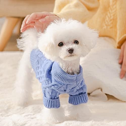 MJWDP džemper kućni ljubimac odjeća pletena pulover pasa kostim pamuk jesen zima