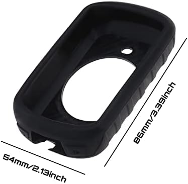 Silikonska futrola kompatibilna sa Garmin Edge 830 bike GPS zaštitni poklopac protiv pada kože GPS zamjenska oprema crna