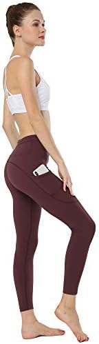 Light ženski uzorak joge gamaše visokog struka ispisane sportske hlače Stretchy Fitness Workout Atletska