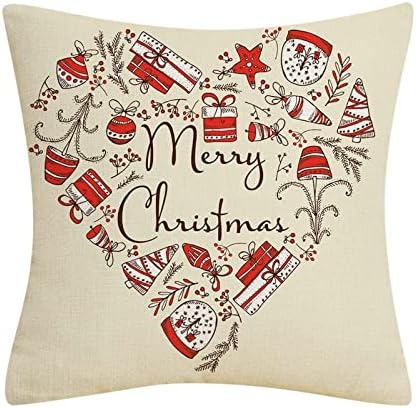 JDEFEG božićni posteljina zagrljaj jastuk santa santa jastuk na kauč kauč kauč kauč kauč na razvlačenje na