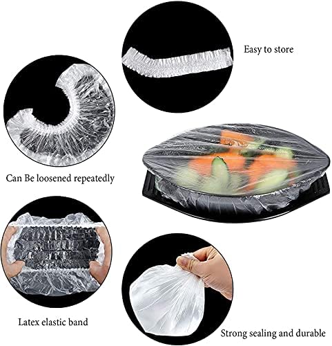 Brašna Scoop kuhinja čuvanje hrane svježe univerzalni torbe pokriva višekratnu elastičnu Storage kuhinja，blagovaona